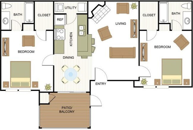 B5 2nd Floor Upgraded 3205 floor plan